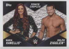 2018 Topps WWE Women's Division Power Couples Maria Kanellis & Dolph Ziggler 1z6