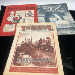 Lot 4 Lindsay Technical Books Catalogs #623 #628 #629 #630 Machinist Engineering