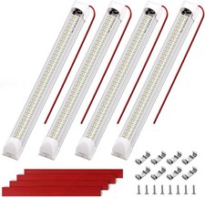 12v LED Interior Light Bar 108LEDs 1600LM 6W DC 12 Volt led Strip Lights Enclo