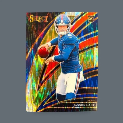 2025 Panini Select Jaxson Dart Red Blue Prizm Shock Club Level