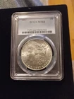 1887 Morgan Silver Dollar PCGS MS64