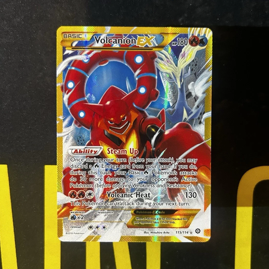 XY-Steam Siege Secret Rare Pokémon TCG Individual Collectible Card