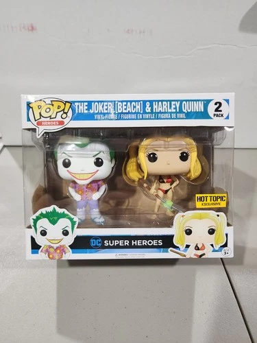 The Joker & Harley Quinn Hot Topic Exclusive Funko Pop 2 Pack