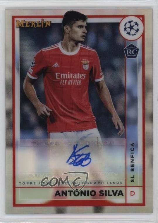 2022-23 Merlin UEFA Club Competitions Antonio Silva António Rookie Auto RC 12wc