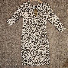 Lauren Ralph Lauren Essentials6 dark grey/black pattern dress. NWT Size 10