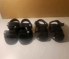 Stride Rite And Hurley Kids Shoes 2 Pairs Sz 7