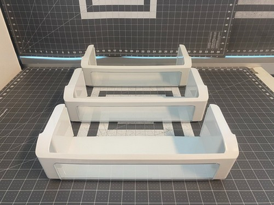 #ad GE Refrigerator Door Bins Set of 3 P# WR71X10138 $120.00