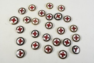 O56A19 20 Pins Anstecker BRK Bayerisches Rotes Kreuz Schwesternschaft mit Email