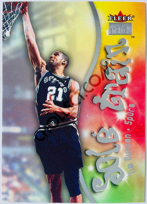Tim Duncan - San Antonio Spurs 2000-01 Fleer Premium Sole Train #14