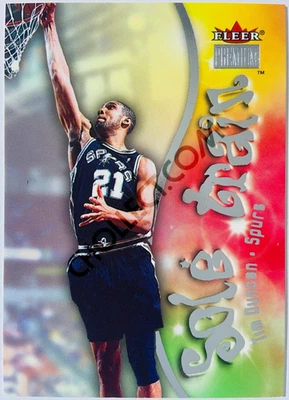 Tim Duncan - San Antonio Spurs 2000-01 Fleer Premium Sole Train #14 - Bild 1 von 2
