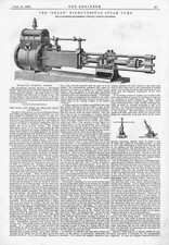 Der "Deane" Hochdruck Dampfpumpe Antikdruck 1886