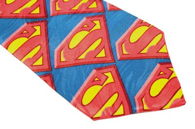 Ralph Marlin Superman S.Schild Seidenkrawatte F83848