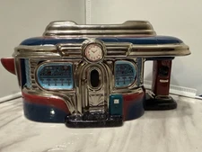 RARE FIND! LIMITED EDITION JERRY BERTA NEON AMERICA COLLECTION DINER TEAPOT