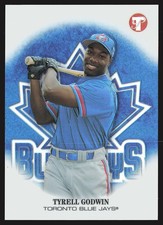 2002 Topps Pristine #175 Tyrell Godwin Refractors #/1999 SN,RC