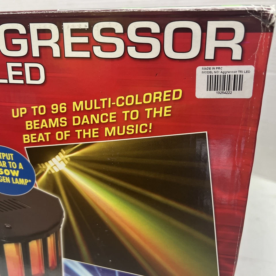 ADJ AMERICAN DJ AGGRESSOR TRI LED - NEW SEALED - Image 2 of 4