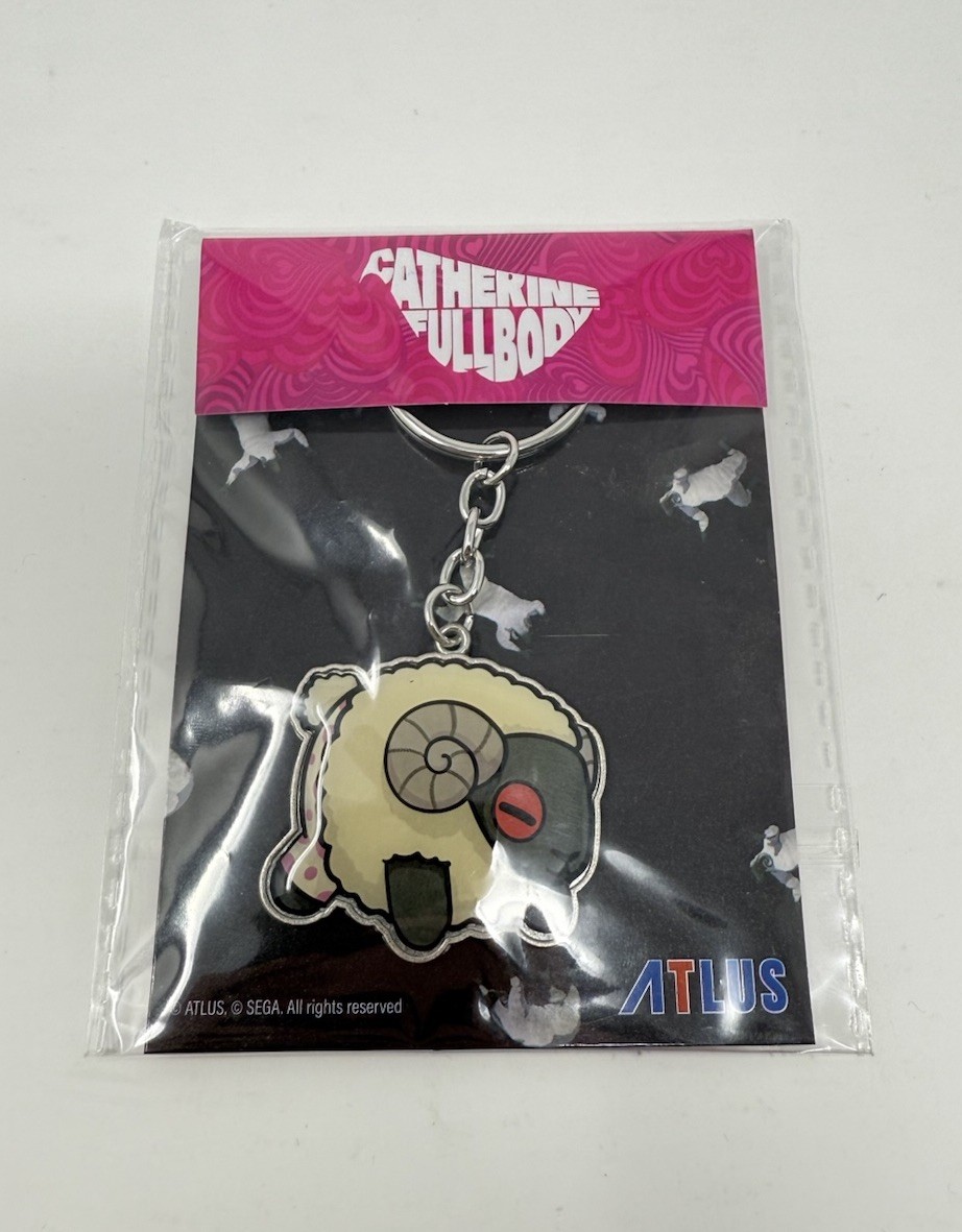Catherine Full Body Sheep Keyring Keychain Official Merchandise New and Sealed