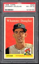 1958 Topps Whammy Douglas #306 PSA 8