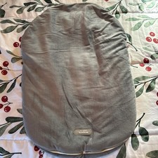 JJ Cole Infant Carrier Cover And Or Stroller Cover - Gray- faux fleece lined
