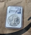 2020 American Silver Eagle graded MS69 with a 7k Metals exclusive label