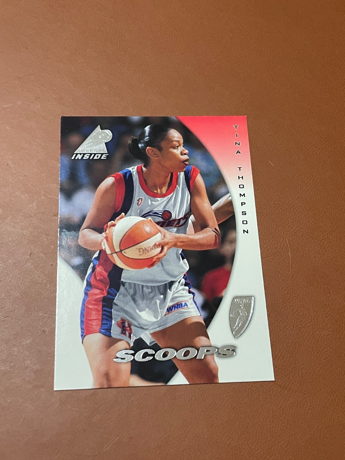 1997 Pinnacle Inside WNBA #70 Tina Thompson Houston Comets