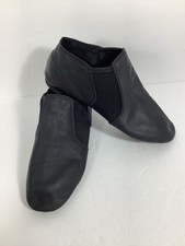 Revolution Dancewear 651 Girls Women Shoes BLACK Leather 9 INCHES