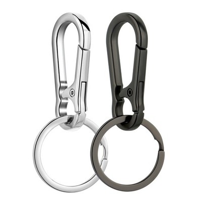 Metal Keychains Keyring Key Chain Ring Clip Holder Organizer for Home Car Key...