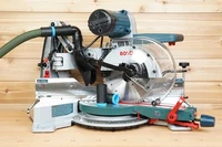 Festool Kapex Ks 120 Reb Sliding Compound Miter Saw 27mm Hose Adapter for Bosch 10" Glide Miter Saw