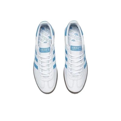 Adidas Handball Spezial White Light Blue Men's size 10.5 IE3607