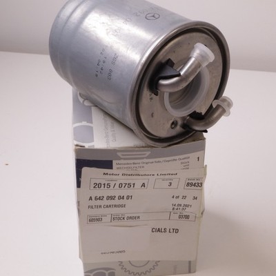 Genuine Mercedes A6420920401 Fuel Filter OM642 3.0 CDI ML GL E S C 70385760