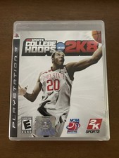 College Hoops 2K8 (Sony PlayStation 3, 2007) Complete in Box With Manual