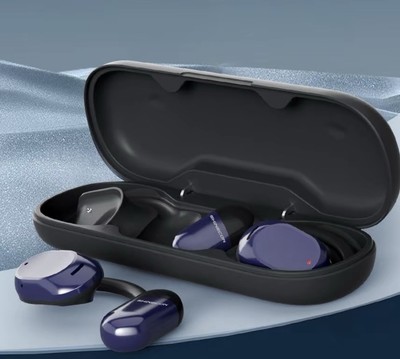 Blue Luxurious Headphones