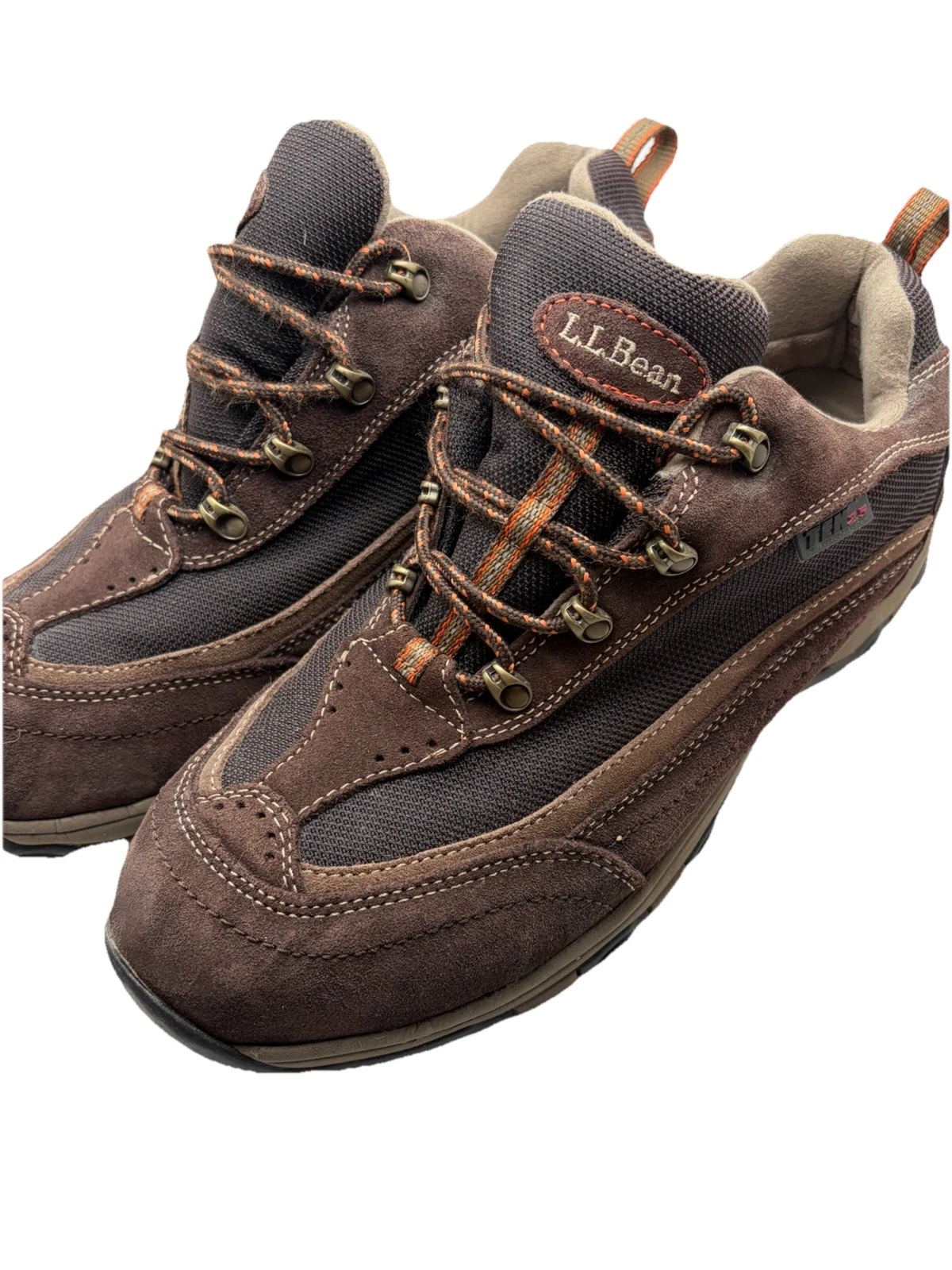 LL Bean Hiking Boots Mens 11 Primaloft TEK 2.5 Brown Leather Shoe Waterproof