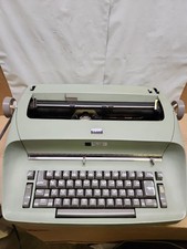 Vintage IBM Green Selectric Model 72 Electric Typewriter For Parts