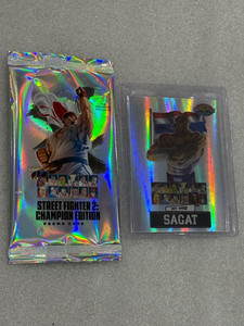 🔥2025 Sagat SILVER Card No. PSA-1 Street Fighter 2 Edition PSA Exclusive🔥