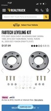 Fabteck Leveling Kit Gm 1500