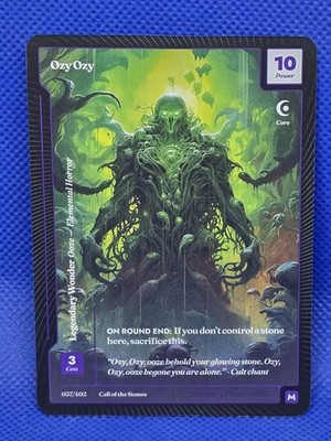 Wonders of The First Ozy Ozy Mythic Rare Call of the Stones