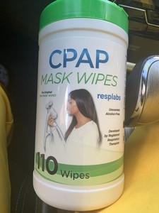 CPAP Mask Wipes Unscented Cleaner for Full Face, Nasal Masks & Supplies 110 Wipe