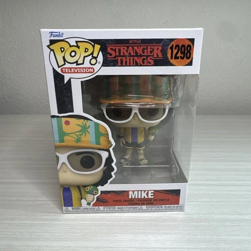 Funko Pop! Television Stranger Things Mike Vinyl Figure #1298 Multicolor BB3