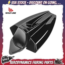 WOLFLINE Rear Passenger Seat Cowl For Aprilia RS457 2024 ABS Glossy Black Cover