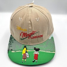 Disney Magic Kingdom Golf Mickey Goofy Hat Cap NWT Made in USA