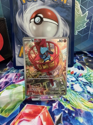 Pokémon TCG Riolu 010 ETB Promo Mega Evolutions Card