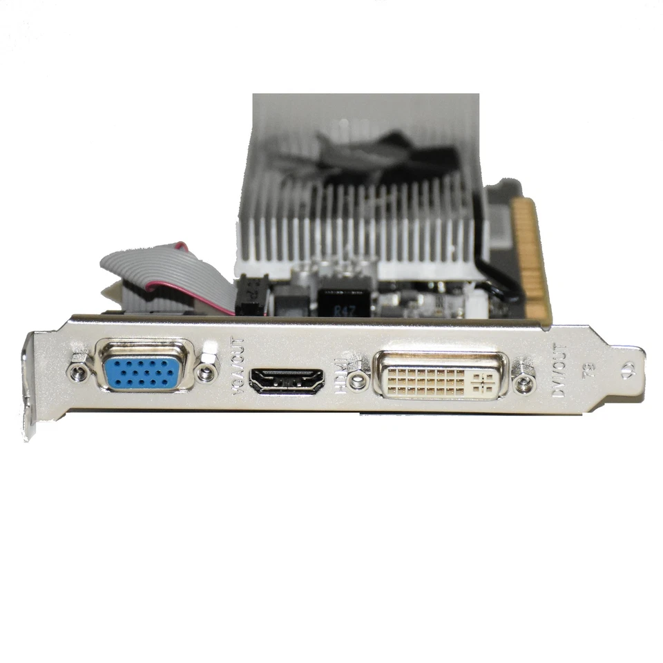 PNY GeForce GT 730 2GB DDR3 PCIe 2.0 HDMI DVI VGA Low Profile Graphics Card - Image 4 of 4