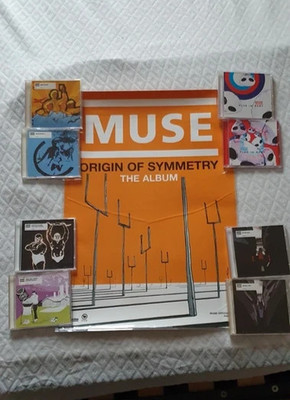 Muse Origin of Symmetry CD single + 2001 Poster!