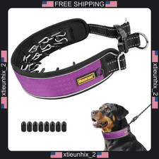 Dog No Pull Collar for Large Dogs, Adjustable, Reflective, Waterproof