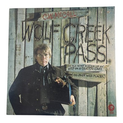 C.W. McCall Wolf Creek Pass 1975 MGM LP Vinyl Canada Press VG+/VG