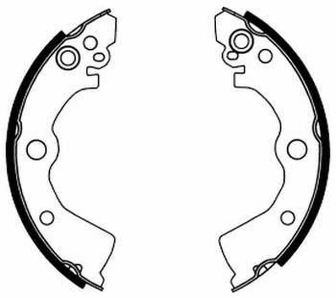 ✅Fits ABE C01042ABE Brake shoe set C01042 ABE (Automotive Brake Engi ⭐UK Seller⭐