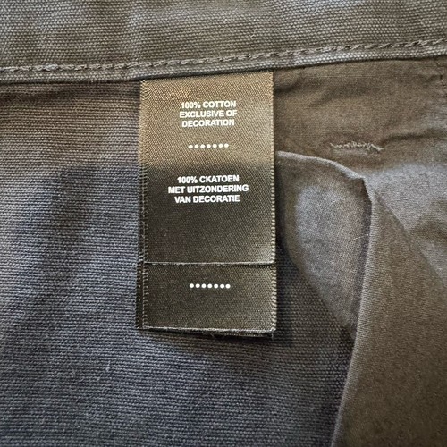 Harley Davidson Mens Black Woven Carpenter Work Pants Size 40x30 NEW NWT - Picture 4 of 11