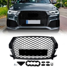 Bumper Grille For 2016-2018 Audi Q3 Driver and Passenger Side