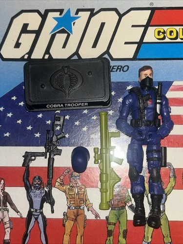 Hasbro G.I. Joe Retro Cobra Trooper 3.75 Action Figure Walmart Excl. Complete