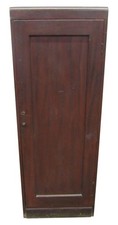 Antique Wooden Mahogany Kitchen Cabinet 19 x 51 in.